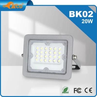 Landscape RGB Waterproof IP65 Aluminum 20 Watt 50 Watt 200 Watt Rechargeable LED Flood Light Outdoor with Remote