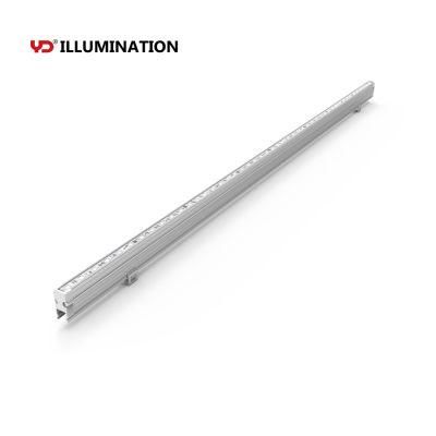 Outdoor Facade Lighting Outline Drawing Solution 12W RGB LED Linear Bar Light