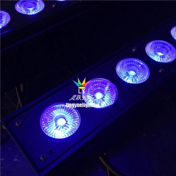 Indoor DMX 18X12W RGBW 4in1 LED Wall Washer Bar Beam Light