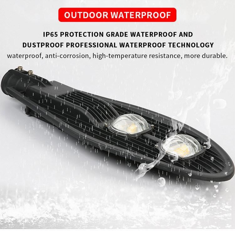 New High-End Factory Cheap Price 3000-6500K Waterproof IP65 100W LED Street Lamp for Road