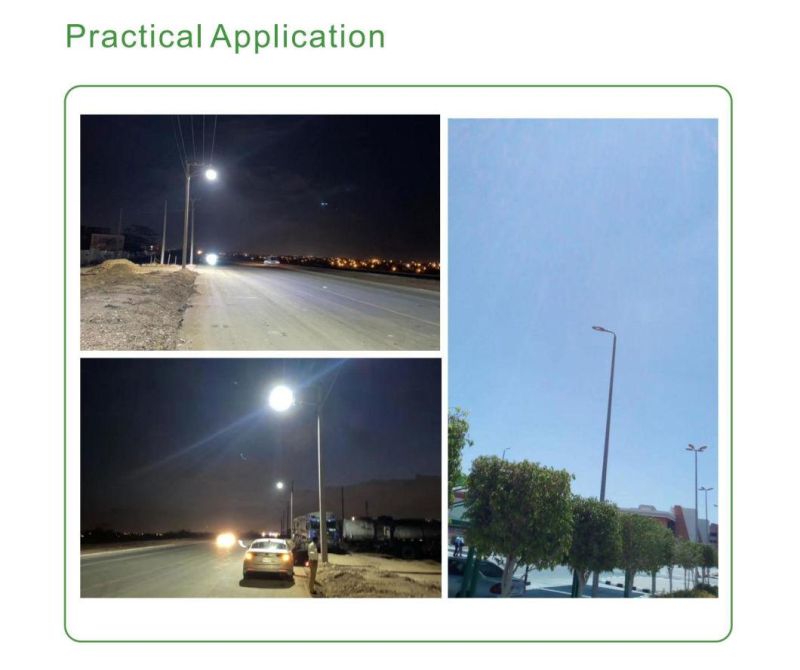 IP67 Outdoor Lighting 20-250W LED Street Light with Fins Design