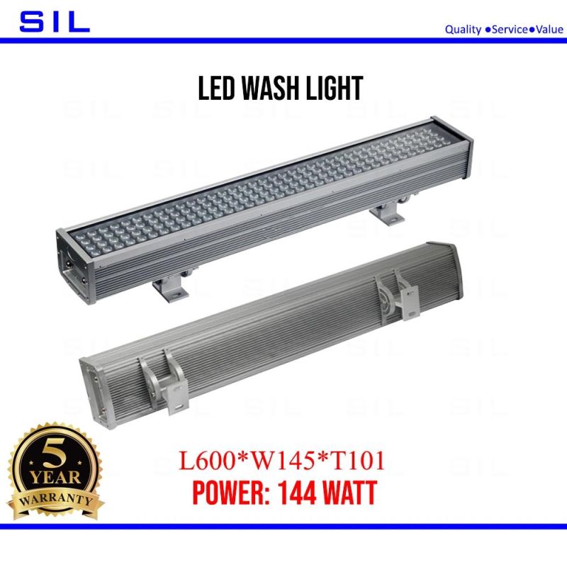 LED Wall Spot Light High Power IP65 Waterproof RGBW 144watt Aluminum Recessed Outdoor LED Wall Spotlight