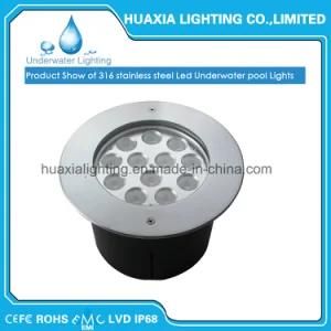Waterproof IP68 316ss Recessed Underwater LED Pool Light (HX-HUG185-36W)