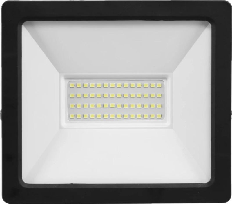 LED Light Energy Saving Lampara 50W LED Flood Light High Quality CE RoHS ERP Approved Outdoor LED Floodlight for Industrial Work Lighting