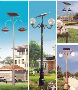 Solar garden light with 30W LED lamp