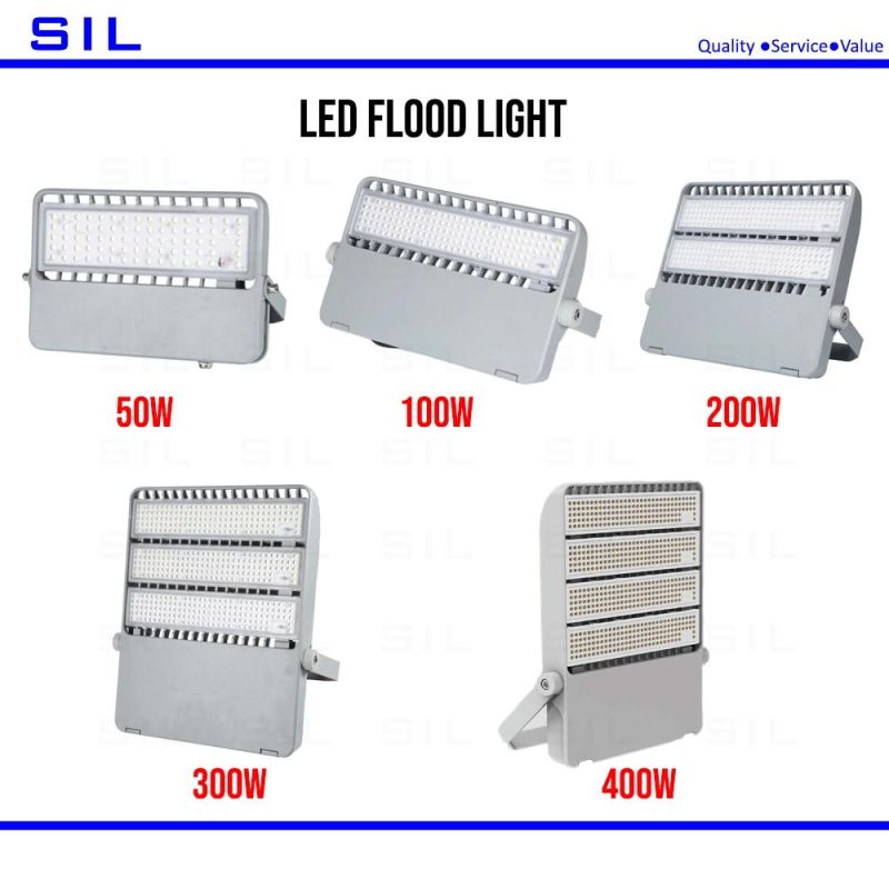 High Power SMD CE RoHS TUV Outdoor Tunnel Stadium Logistics Operation Center 100W LED Flood Light