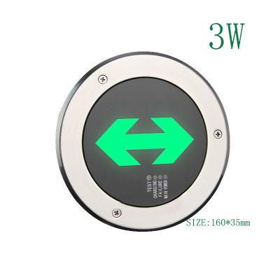 LED Underground Light Garden Buried Lights Recessed Outdoor Lamp 3W