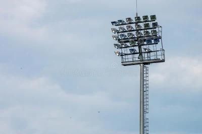 Ala 100W Airport Stadium High Mast Lamp with Raising and Lowering Device