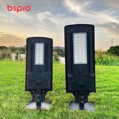 Bspro Manufacturers All in One Outdoor Hot Sell Cheap Price IP65 Lamp Solar Panel Street Light