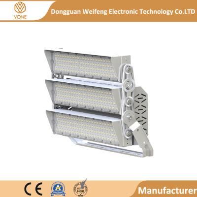 Hot Product LED Outdoor Flood Lighting for Football Field with Meanwell Driver 720W 960W 1200W with Dia Lux Drawing