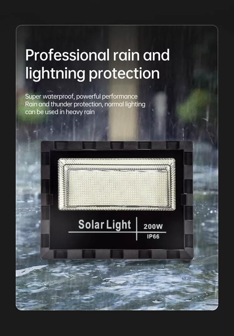 Waterproof IP66 60W LED Flood Lights Reflector Garden Solar Light