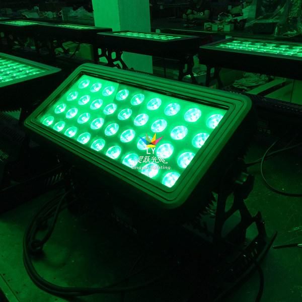 36X10W Outdoor Waterproof RGBW Wall Washer LED City Color Light