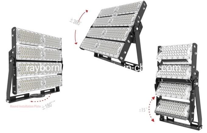 800W High Power LED Flood Light Sdc Series High Mast LED Stadium Lighting Tennis Court Light