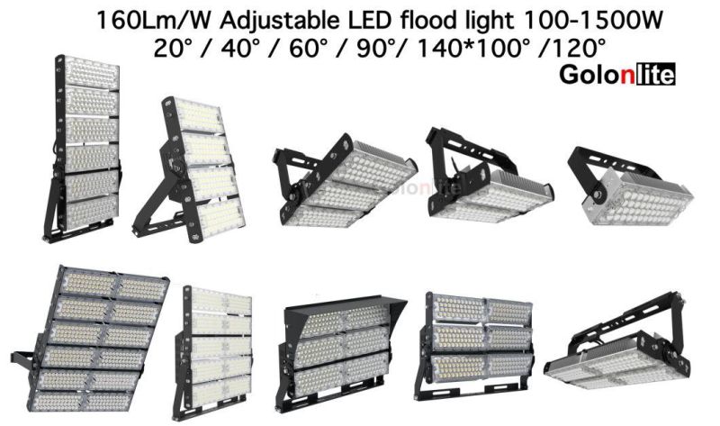 Outdoor IP66 Ik09 Dimmable Good Quality 100W-1500W LED Reflector