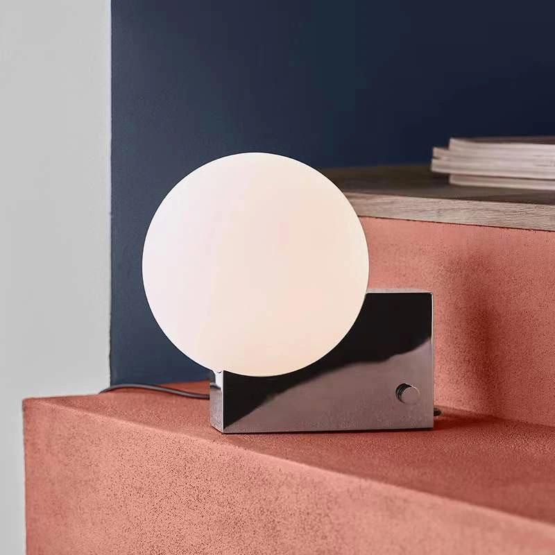 2022 Hot Sale Ball Glass Ball Shade LED Wall Lamp Bedroom Headboard Living Room Hallway Wall Lamp