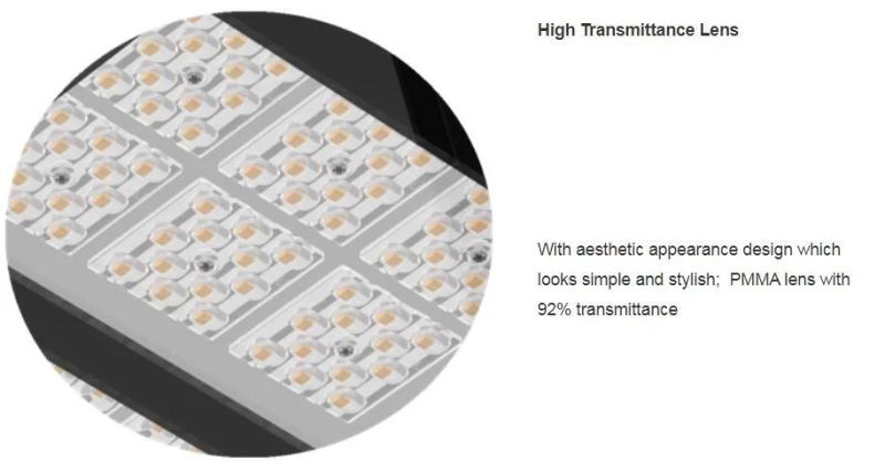 New 3030 Lumi LEDs Chip 5 Years Warranty LED Garden Light 80W