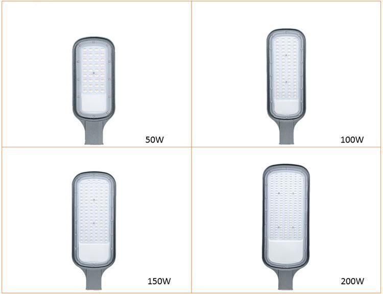 High Flood Resistance 50W LED Street Light for Urban Streets