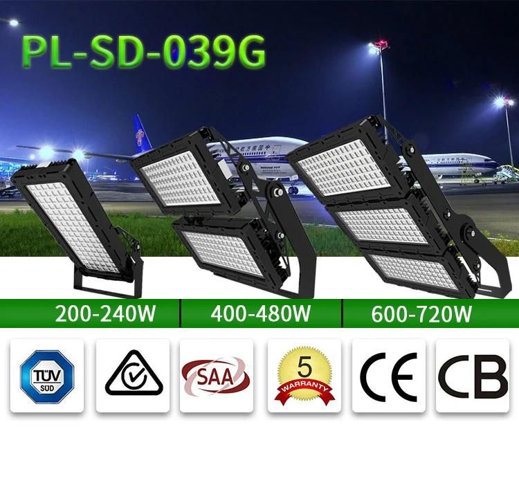 Stadium Sports Lighting 600W LED Flood Light Volleyball Court Floodlight