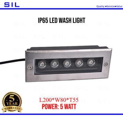 LED Wall Washer Light 5W RGBW DMX LED Flood Light Outdoor IP65 DMX512 Lighting