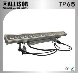 Waterproof Bar LED 18X15W 6in1 Rgbwauv Wall Washer Light