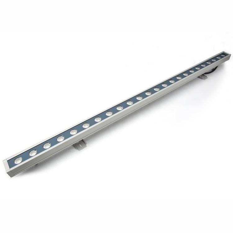 RGB Color DC24 18W Aluminum Housing Glass Cover IP65 Linear Bar Light