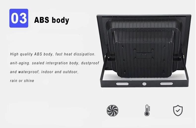Solar Lighting IP66 Outdoor Waterproof LED Floodlight