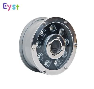 High Lumen Garden Outdoor IP68 9W RGB LED Underwater Fountain Light