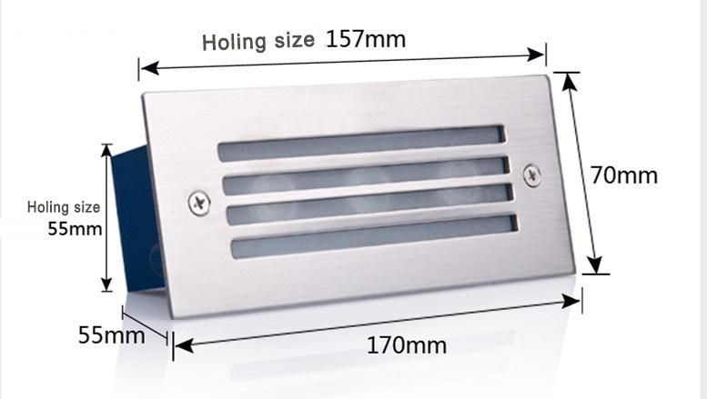 Garden Light IP65 Waterproof Step Lamp Exterior LED Wall Step Lighting LED Wall Lamp LED Wall Light Distributor