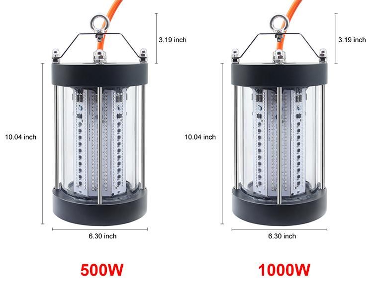 The Most Popular 1000W Underwater LED Fishing Light
