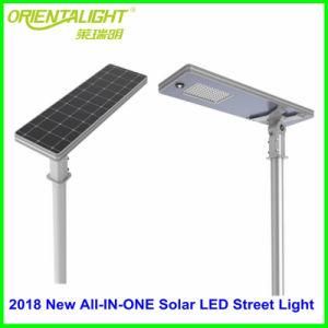 2018 LiFePO4 Battery Integrated Solar Smart LED Street Light for Outdoor