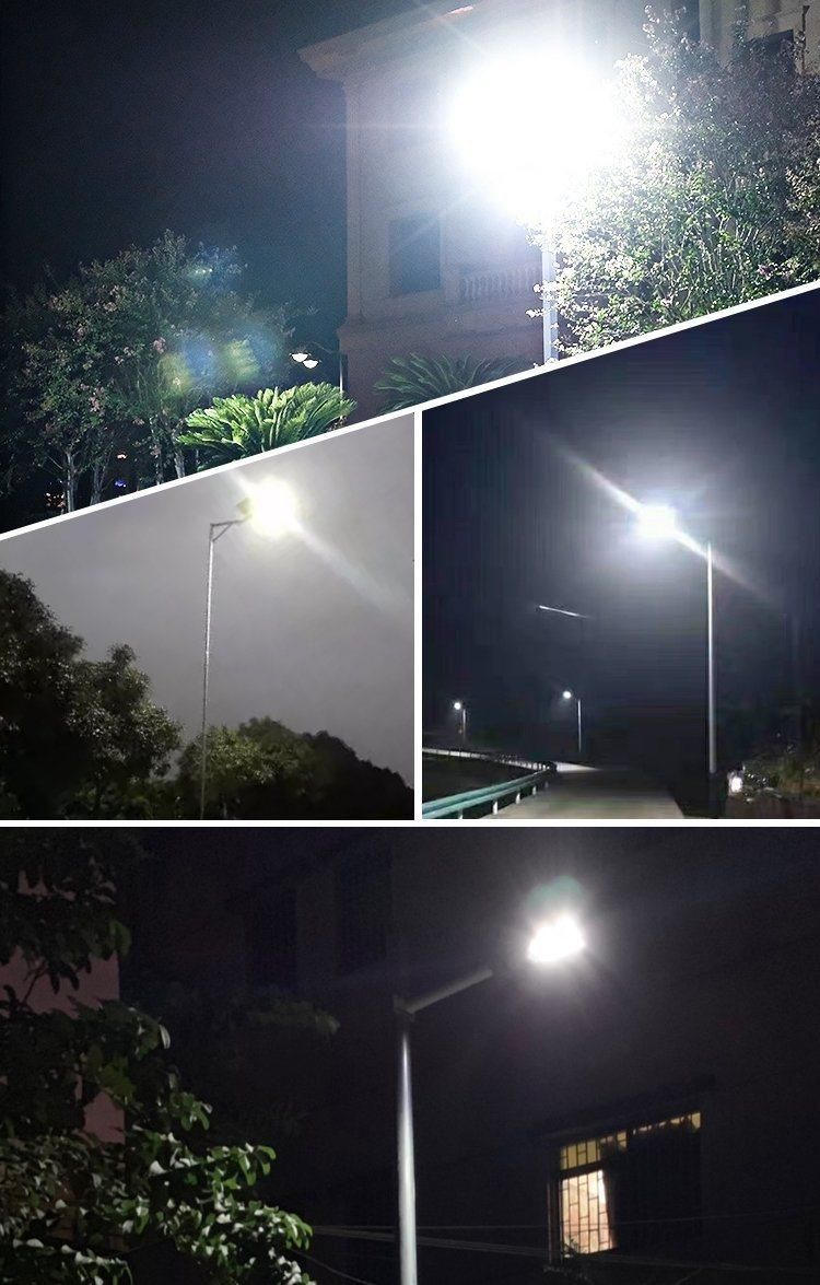 Bspro Big Power High Brightness Al IP65 Project Road Lights All in One Solar Light