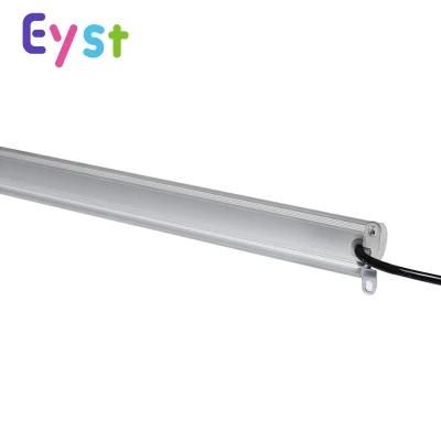 LED Media Facade Waterproof LED Pixel Outdoor DMX Linear Lighting RGB 12W LED Tube Light