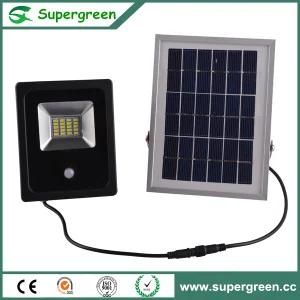 High Lumen 10W-30W Solar Floodlight Spot Light with PIR