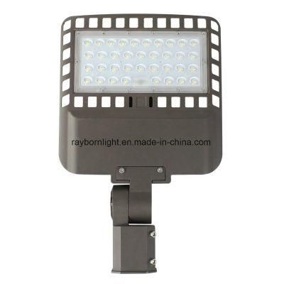 IP65 50watt Pole Mounted LED Shoebox Street Light Outdoor for Ground Flag Lighting