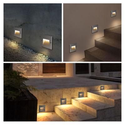 AC 100-240V LED Outdoor Wall Light IP65 Waterproof 5W LED Step Light