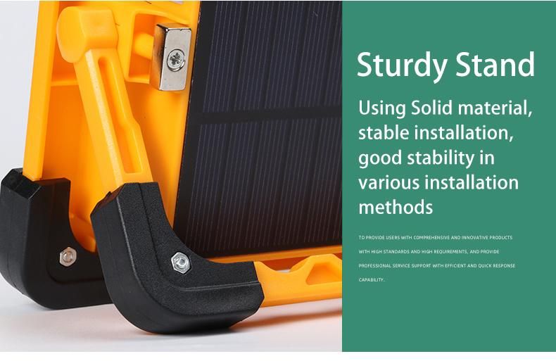 IP65 LED Solar Outdoor Lighting Emergency Lamp with USB and Battery