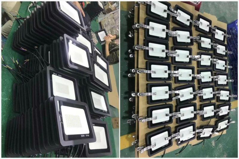 LED Induction Floodlight Body Induction Ultrathin Floodlight SMD