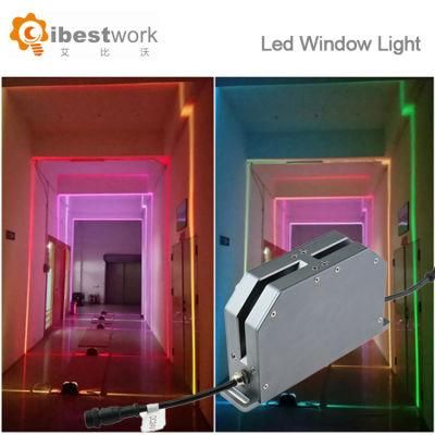 RGB DMX512 Externa LED Porch Light Automatic Addressable 360 Degree Trick Light