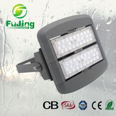 Fujing High Efficiency Modules Waterproof TUV 50W LED Floodlight for Outdoors Lighting
