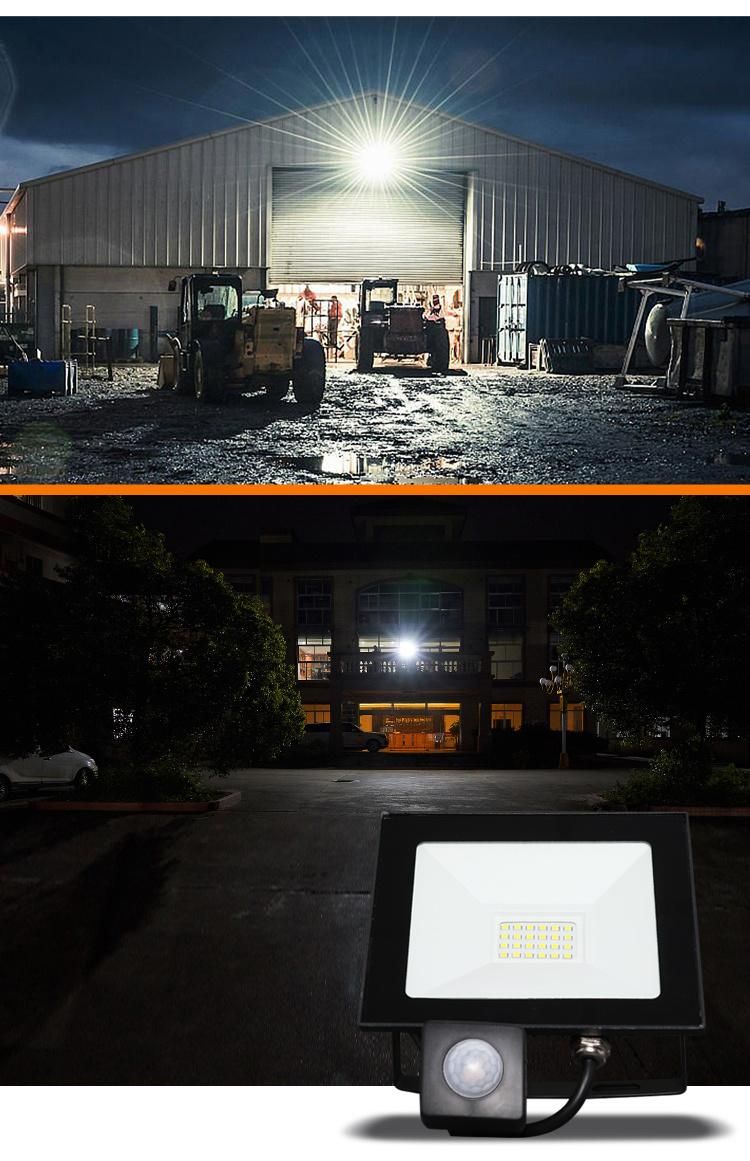 2021 High Qualitysensor Waterproof 30W Changing Flood Lamp Modular Dual LED Flood Light