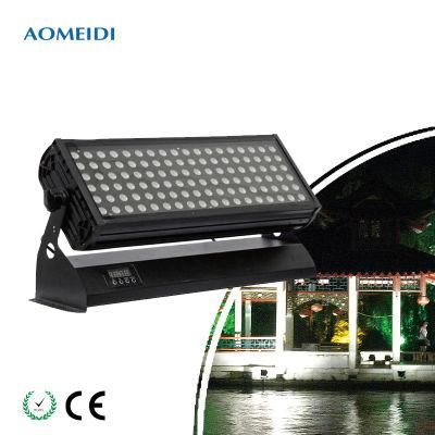 Chinese Factory Outdoor IP65 108X3w LED RGBW Wall Wash Lighting