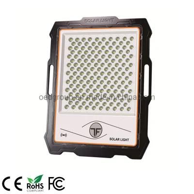 400W Portable Solar Powered IP67 LED Outdoor Work Light LED Flood Light with Radar Sensor