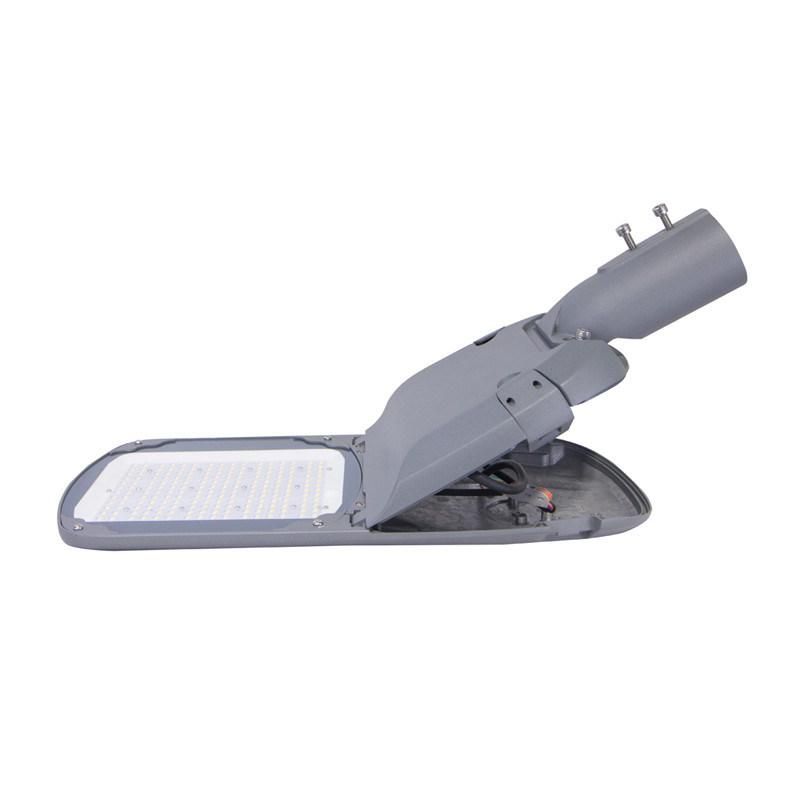Streamlined Back Cover 100W 150lm/W Aluminium Profile Housing Outdoor LED Street Light