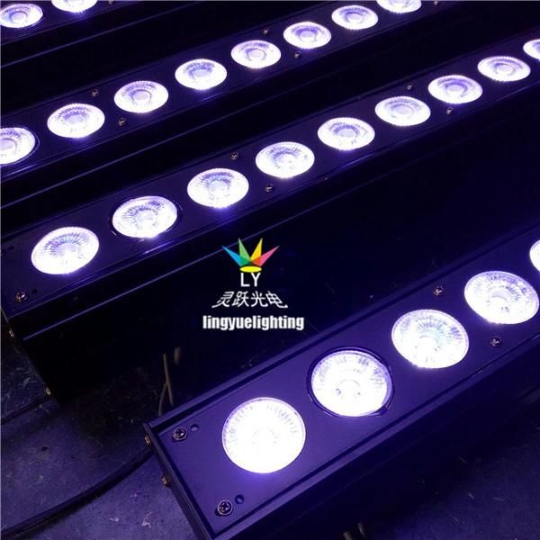 Indoor DMX 18X12W RGBW 4in1 LED Wall Washer Bar Beam Light