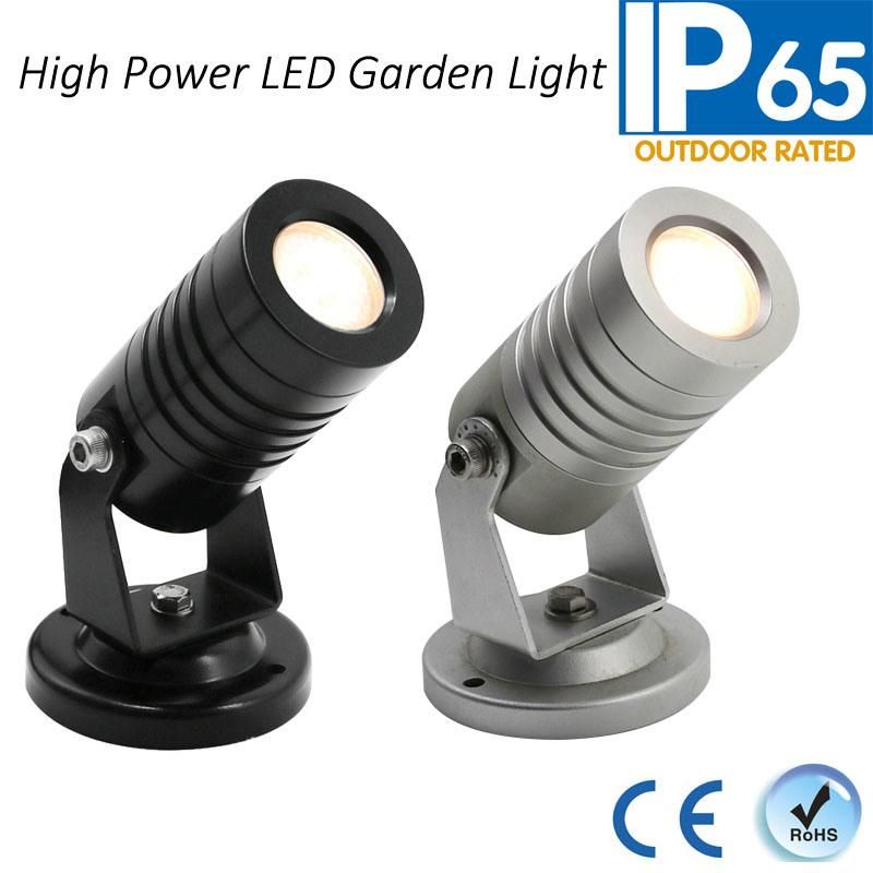 1W/2W/3W IP65 LED Landscape Light LED Tree Light LED Lawn Light LED Garden Spot Light with Base for Architectural Fecade Landscape Lighting