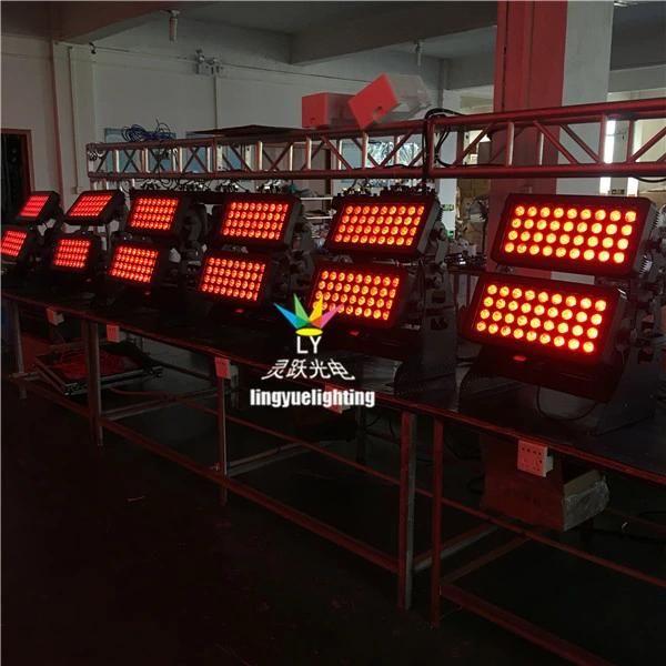 LED Wall Washer 72X10W Night Club Outdoor Lights