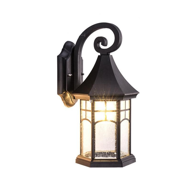 Retro Wall Lamp Villa Corridor Residential Porch Decorative Bra Waterproof Village Exterior out Door Lamp (WH-HR-48)