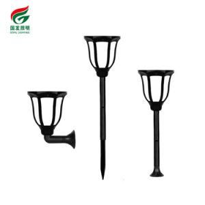 Zhongshan Factory Price Solar Energy Systems Wall Light Outdoor Garden Light Waterproof IP65 LED Solar Flame Light