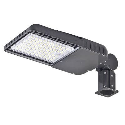 High Brightness 100W 150W LED Shoebox Light Fixture Park Light Pole 200W 300W LED Parking Lot Fixtures