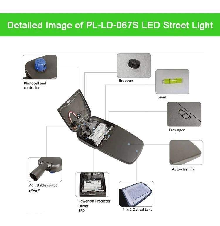 High Quality Outdoor Waterproof IP66 Ik10 200W LED Street Light
